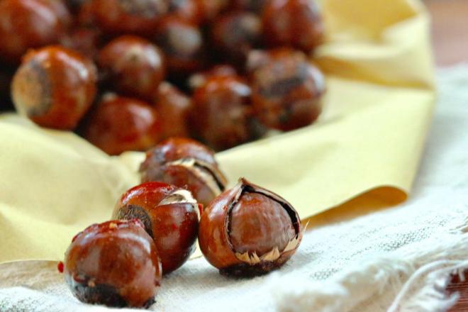 烤箱板栗—秋冬季节小零食