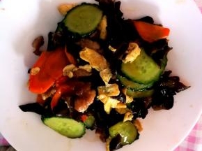 超级好吃的木须肉就好了。