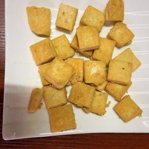 豆干捞出备用。