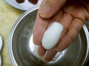 揉搓合适大小椭圆