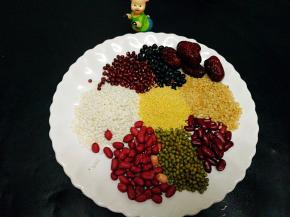 煲粥的食材准备好，