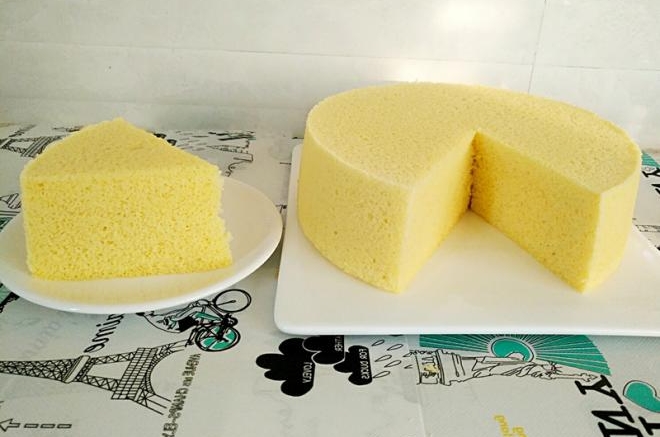 蒸玉米粉蛋糕