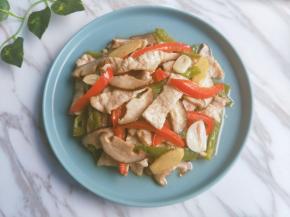 家常小菜香菇肉片就OK啦