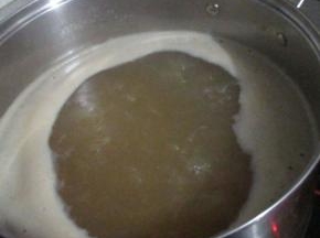 煮的过程中会有浮沫产生