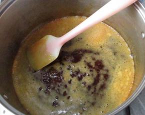 大泡泡变小就可以离火了