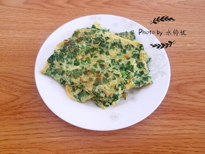 韭菜鸡蛋饼