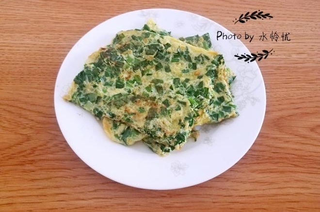 韭菜鸡蛋饼
