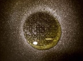 锅中热油