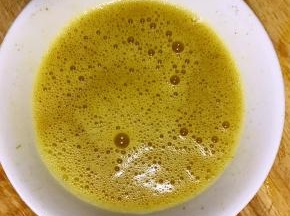 3.搅打均匀