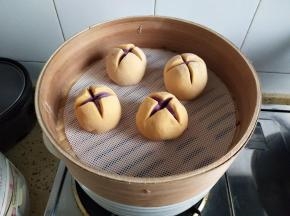 全部办好放好在蒸笼里