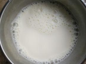 用120克开水冲好