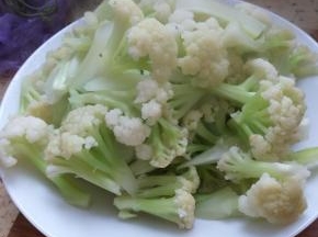 用开水绰烫