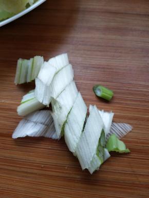 葱切段