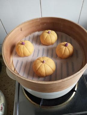 全部做好放在蒸笼里