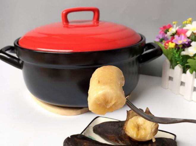 坤博黑乐砂锅烤香蕉