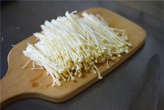 掰成一小束一小束