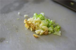 葱姜蒜切末