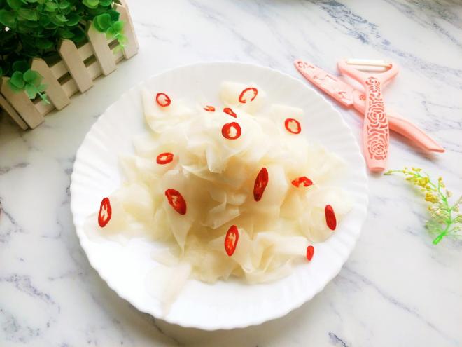 白玉萝卜片