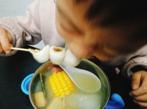 孩子吃的香
