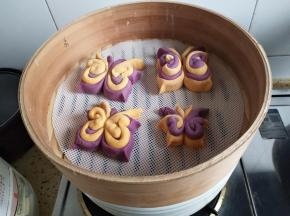 全部放好在蒸笼里