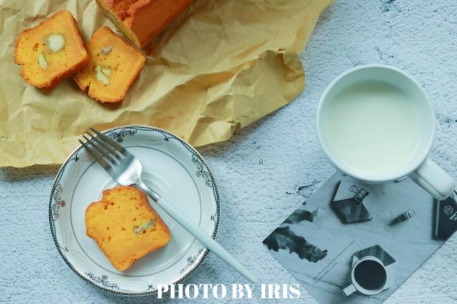 可爱胖胖之南瓜磅蛋糕