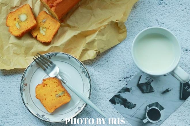 可爱胖胖之南瓜磅蛋糕