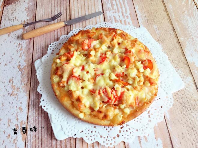 奥尔良鸡肉披萨