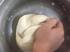 再揉，放气
