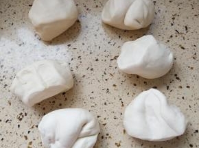 分成若干小面团