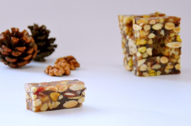 坚果能量棒