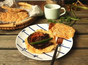 做成开放式三明治也是很不错的。