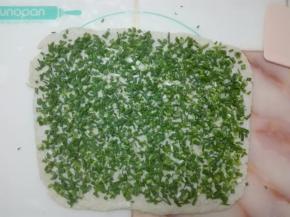 最后撒一层葱花。