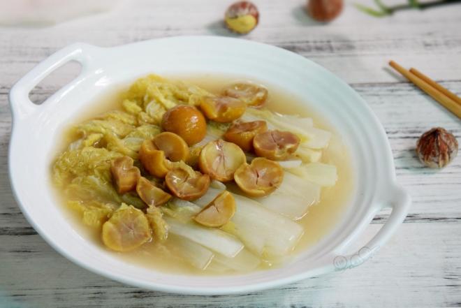 栗子炖白菜