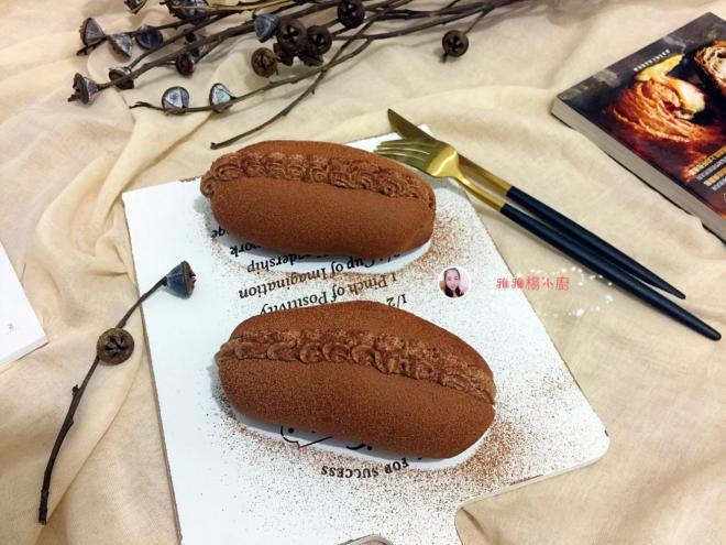 可可咸奶油面包