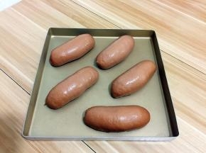 在发酵好的面包
这时可以预热烤箱上下火160度10分钟
