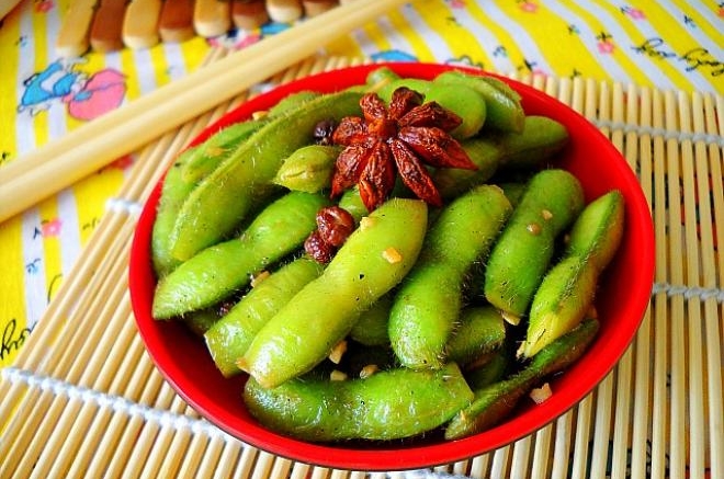 五香毛豆荚