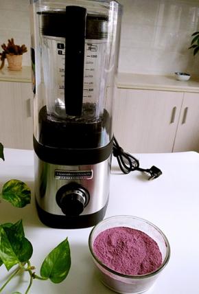 紫薯粉做好备用