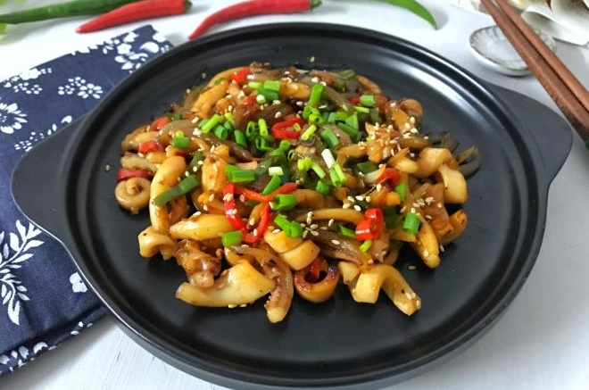 铁板鱿鱼