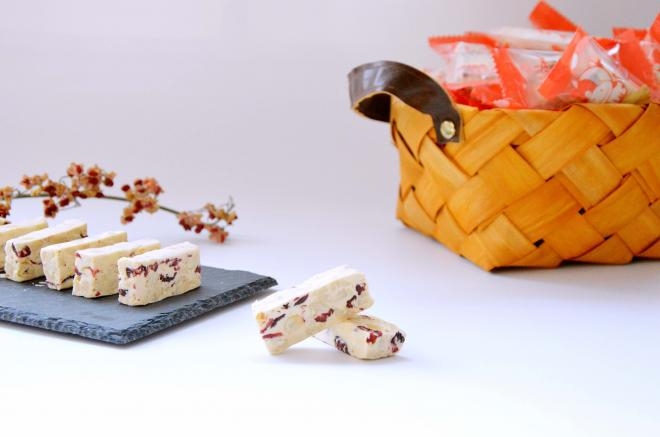 蔓越梅花生牛轧糖（麦芽糖版）