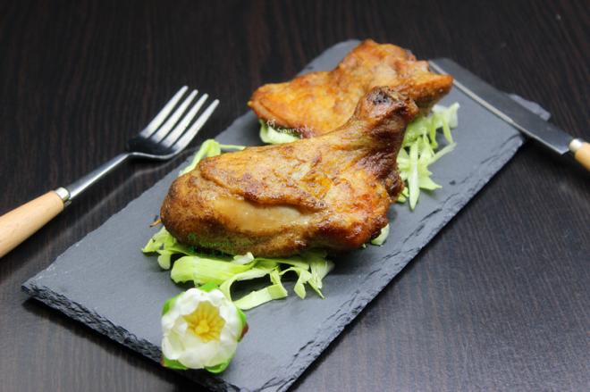 周末下午茶，孜然烤鸡腿