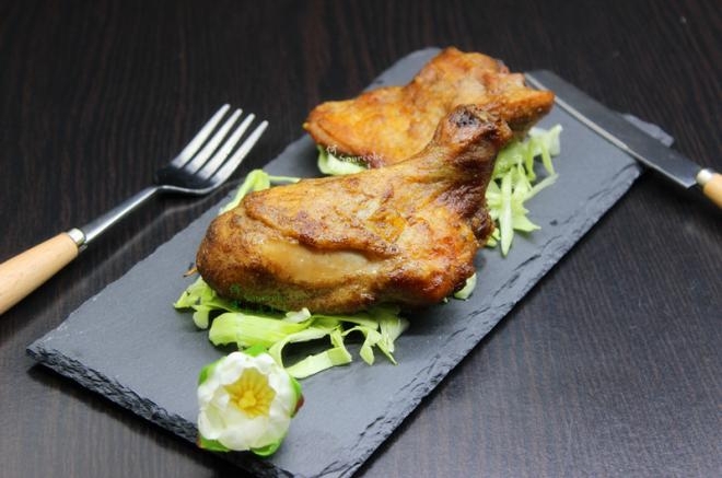 周末下午茶，孜然烤鸡腿