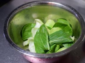 油菜洗净