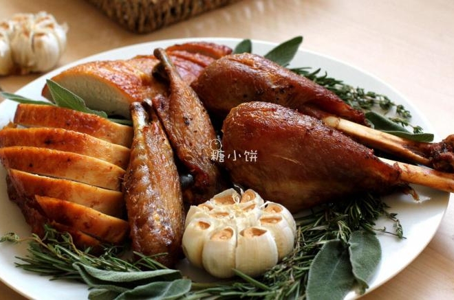 【原味烤火鸡】附：烤火鸡蘸酱Gravy