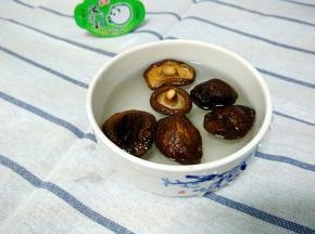 香菇泡开
