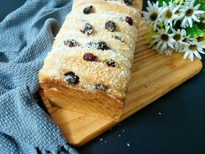 蔓越莓炼乳吐司