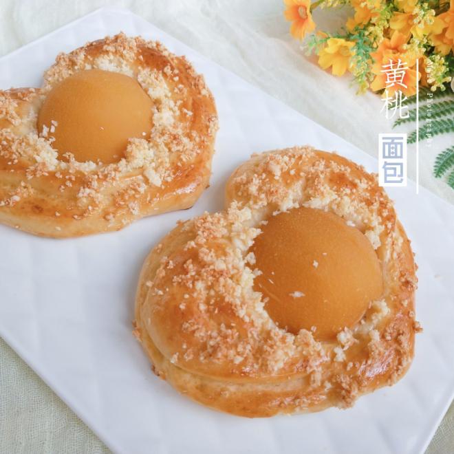 黄桃面包