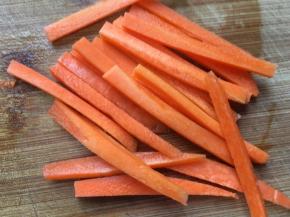 胡萝卜切条