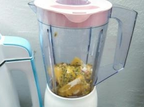 启动机器搅拌一分钟