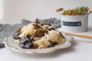 双耳金针菇就做好了