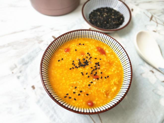 养心暖胃南瓜粥